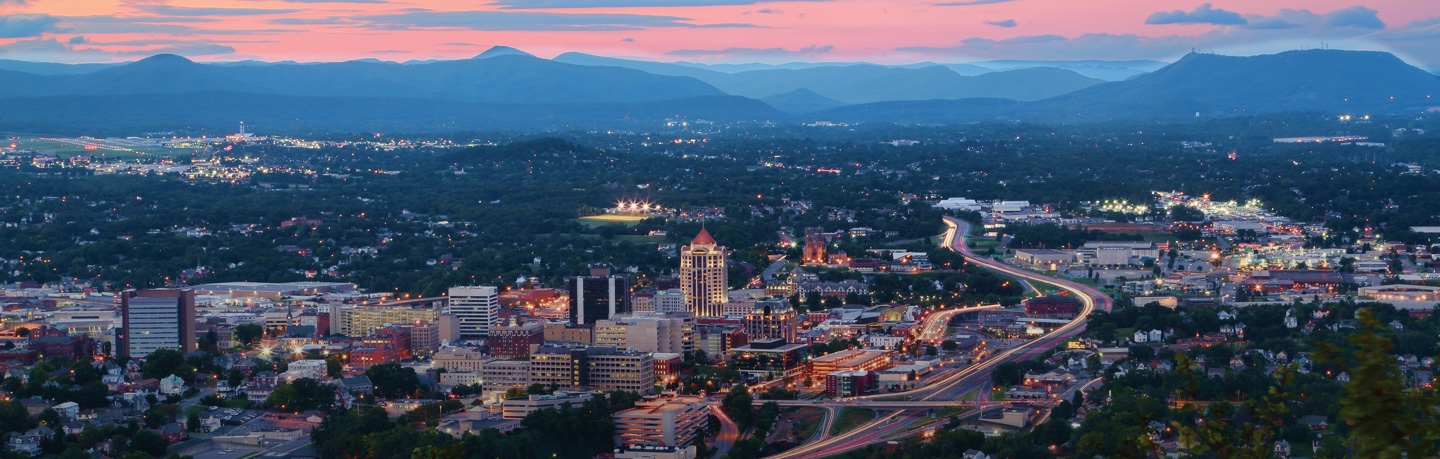 The Roanoke Region of Virginia is the largest metropolitan area in western Virginia...