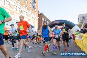 Blue Ridge Marathon runners