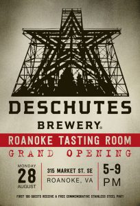 deschutes brewery opening roanoke