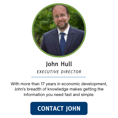 Contact John Hull, Executive Director of the Roanoke Regional Partnership