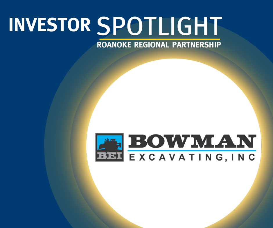 Investor Spotlight graphic for Bowman Excavating