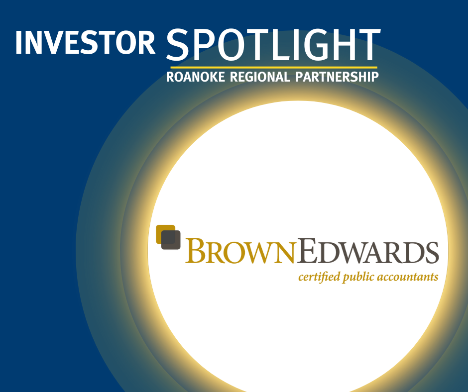 Investor Spotlight graphic for Brown Edwards accounting